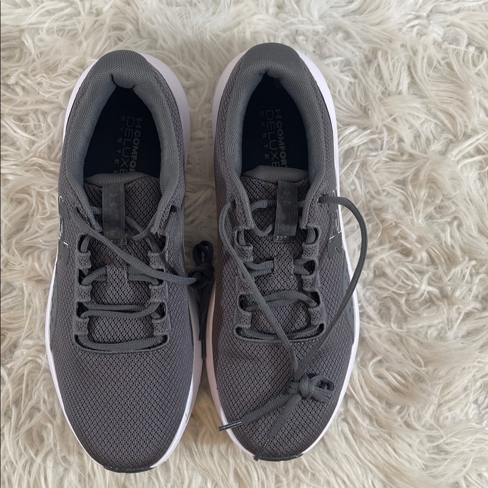 Under Armour Charged Surge 4 'Castlerock Anthracite' Running Shoes Size 11 NEW - Picture 3 of 14